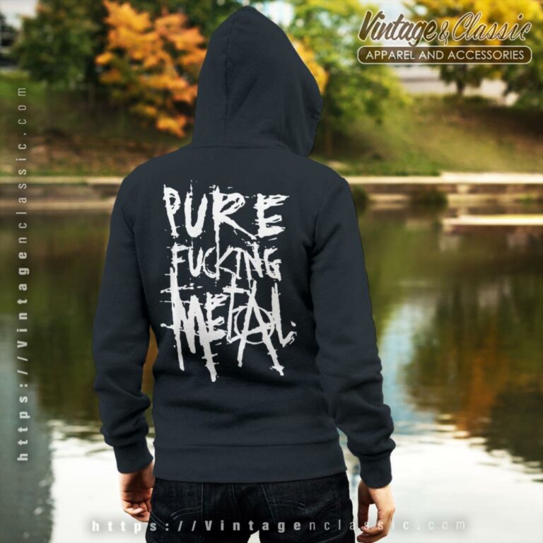 Arch Enemy Shirt Pure Fucking Metal Backside Hoodie Arch Enemy Shirt Pure Fucking Metal Backside Hoodie
