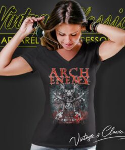 Arch Enemy Shirt Rise Of Tyrant V Neck TShirt