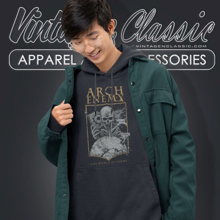 Arch Enemy Shirt The World Is Yours Hoodie Arch Enemy Shirt The World Is Yours Hoodie