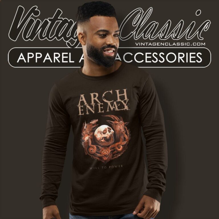 Arch Enemy Shirt Will To Power Long Sleeve Tee Arch Enemy Shirt Will To Power Long Sleeve Tee