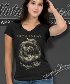 Arch Enemy Snake V Neck TShirt