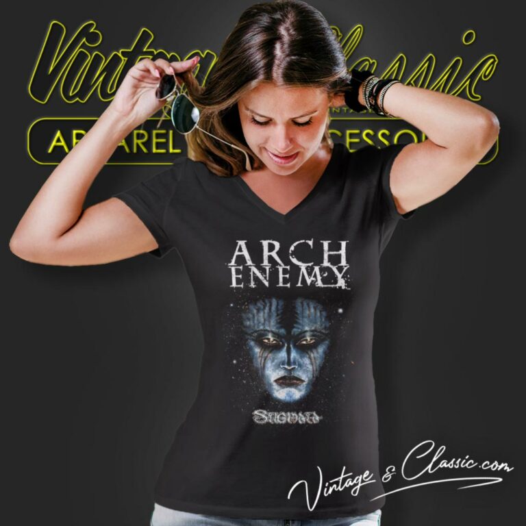 Arch Enemy Stigmata V Neck TShirt Arch Enemy Stigmata V Neck TShirt