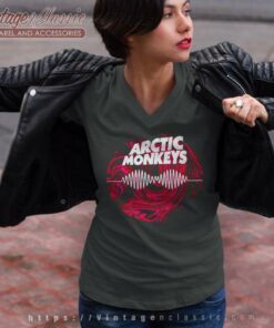 Arctic Monkeys Album Logo Shirt 5 Arctic Monkeys Album Logo V Neck TShirt
