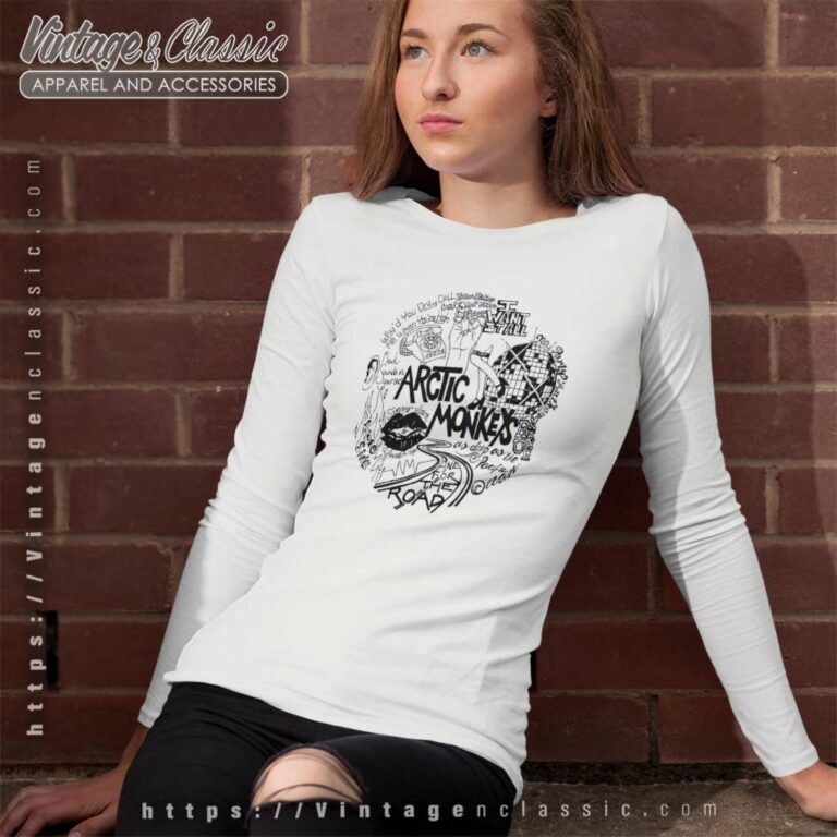 Arctic Monkeys Image Lyrics Long Sleeve Tee Arctic Monkeys Image Lyrics Long Sleeve Tee