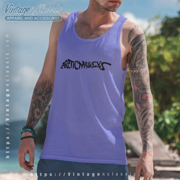 Arctic Monkeys Logo Band Tank Top Racerback Arctic Monkeys Logo Band Tank Top Racerback