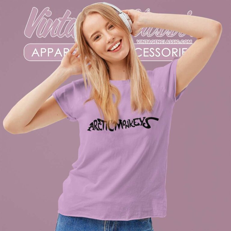 Arctic Monkeys Logo Band Women TShirt Arctic Monkeys Logo Band Women TShirt