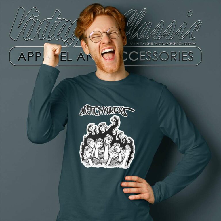 Arctic Monkeys Logo Long Sleeve Tee Arctic Monkeys Logo Long Sleeve Tee