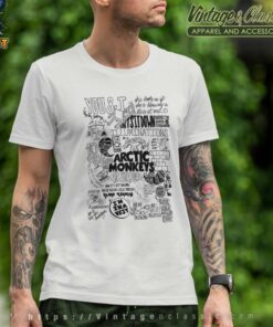 Arctic Monkeys Lyrics Shirt 4 Arctic Monkeys Lyrics T Shirt