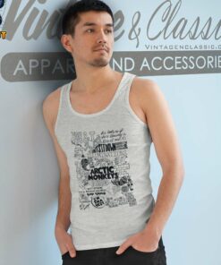 Arctic Monkeys Lyrics Shirt 5 Arctic Monkeys Lyrics Tank Top Racerback