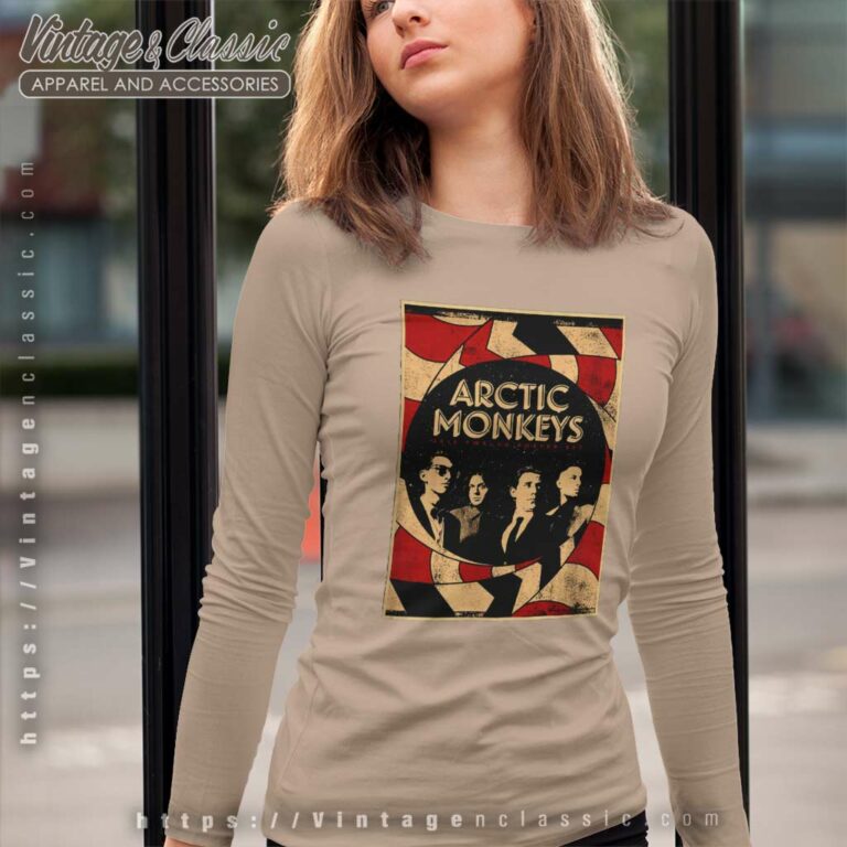 Arctic Monkeys Shirt 2013 Twelve Poster Long Sleeve Tee Arctic Monkeys Shirt 2013 Twelve Poster Long Sleeve Tee