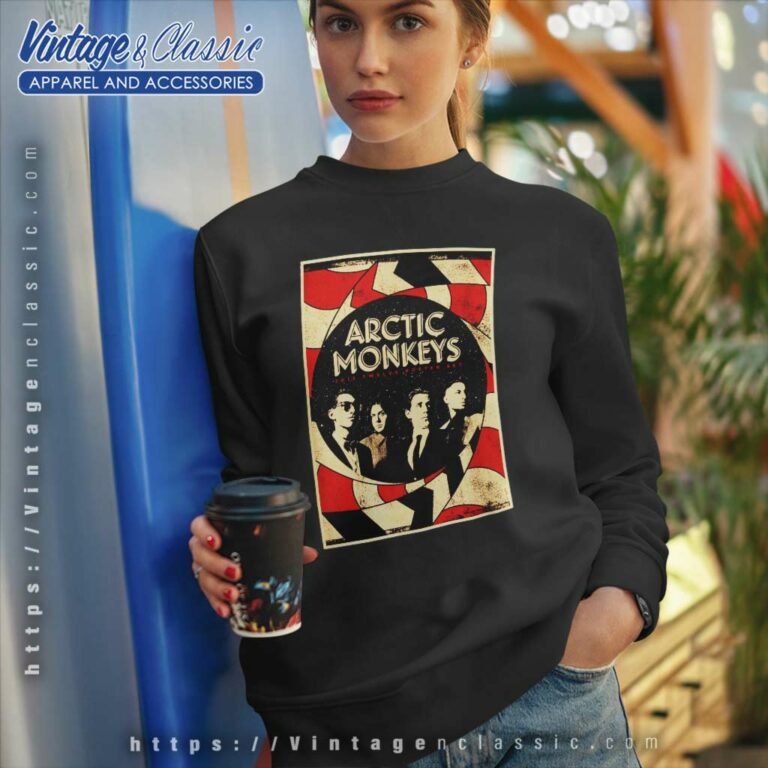 Arctic Monkeys Shirt 2013 Twelve Poster Sweatshirt Arctic Monkeys Shirt 2013 Twelve Poster Sweatshirt