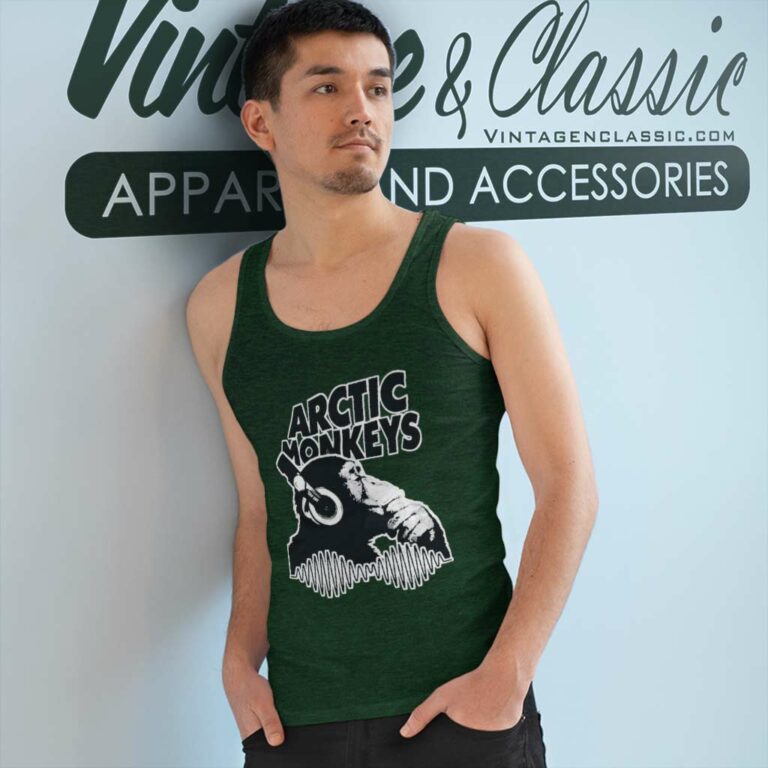 Arctic Monkeys Shirt Monkey Headphone Tank Top Racerback Arctic Monkeys Shirt Monkey Headphone Tank Top Racerback