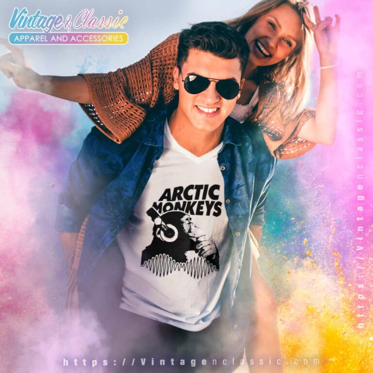 Arctic Monkeys Shirt Monkey Headphone V Neck TShirt Arctic Monkeys Shirt Monkey Headphone V Neck TShirt