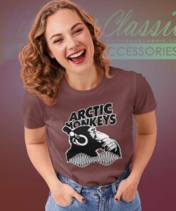 Arctic Monkeys Shirt Monkey Headphone Women TShirt