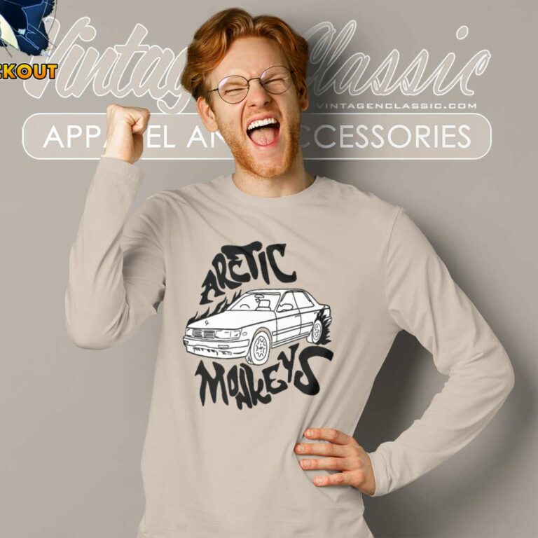 Arctic Monkeys Shirt The Car Album Logo Long Sleeve Tee Arctic Monkeys Shirt The Car Album Logo Long Sleeve Tee