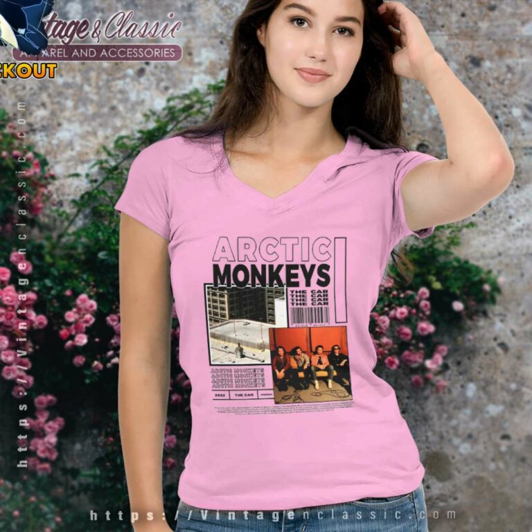 Arctic Monkeys Shirt The Car Album V Neck TShirt Arctic Monkeys Shirt The Car Album V Neck TShirt