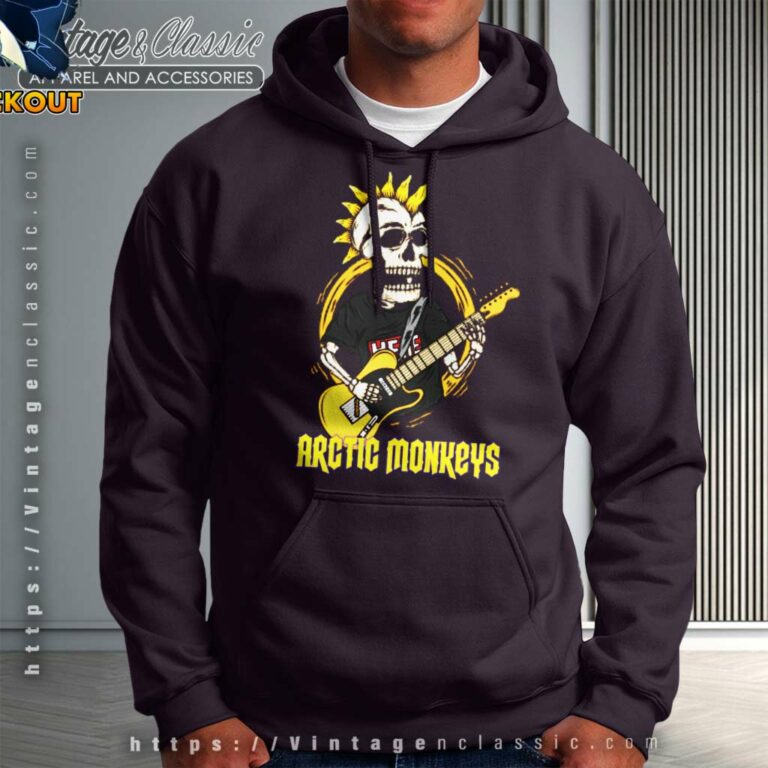 Arctic Monkeys Skull Hoodie Arctic Monkeys Skull Hoodie