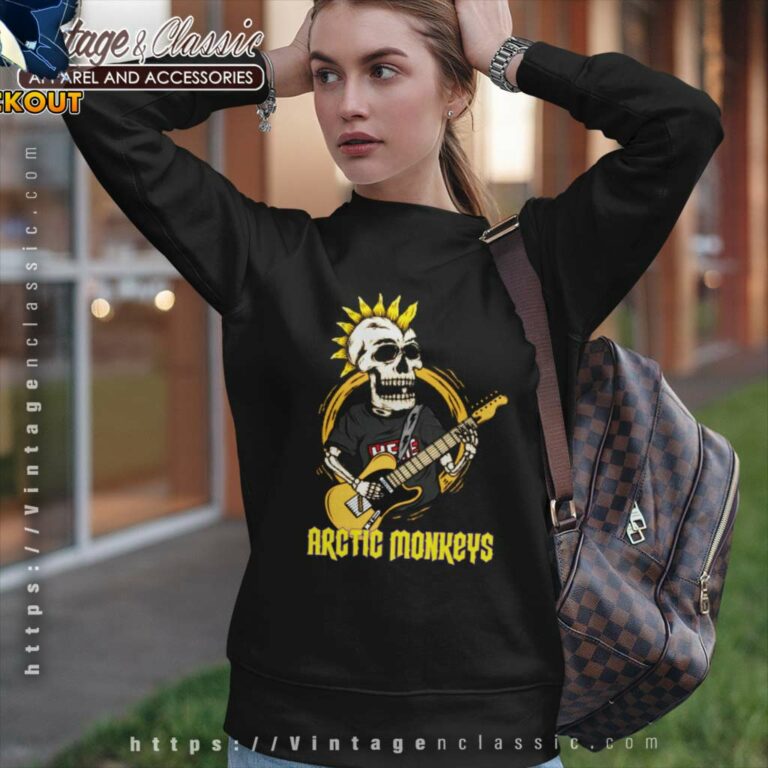 Arctic Monkeys Skull Sweatshirt Arctic Monkeys Skull Sweatshirt