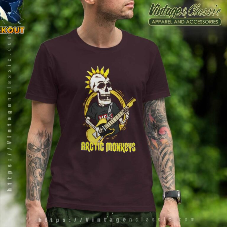 Arctic Monkeys Skull T Shirt Arctic Monkeys Skull T Shirt