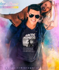 Arctic Monkeys Tour Merch V Neck TShirt