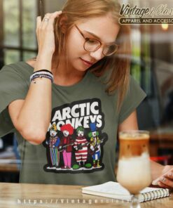 Arctic Monkeys Wearing Clown Women TShirt