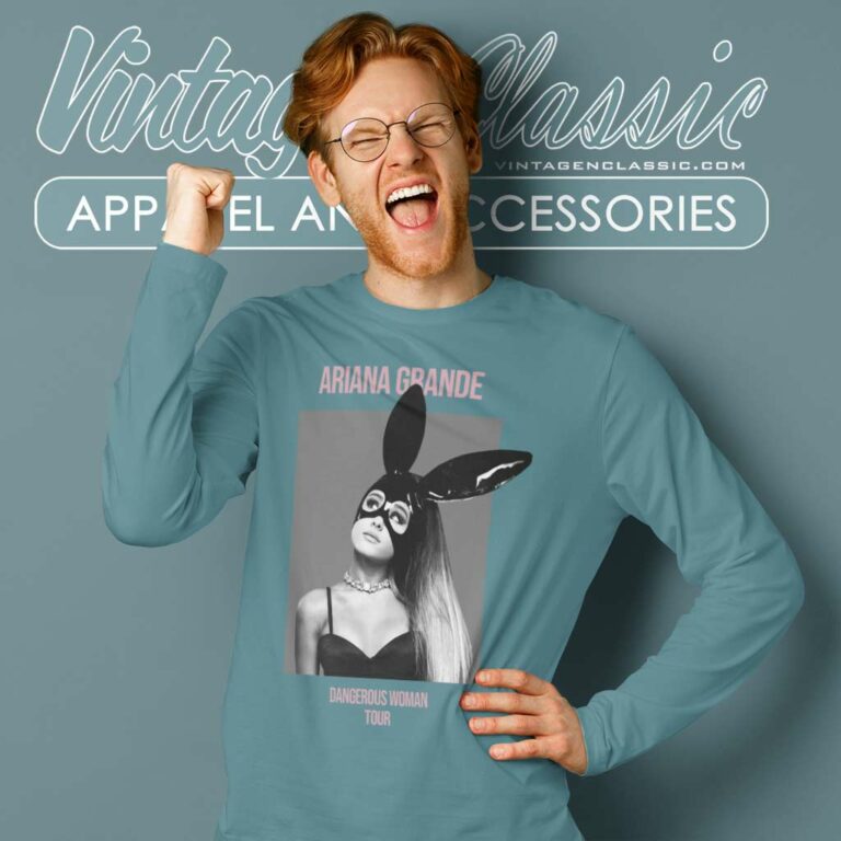 Ariana Grande Dangerous Woman Shirt Long Sleeve Tee Ariana Grande Dangerous Woman Shirt Long Sleeve Tee