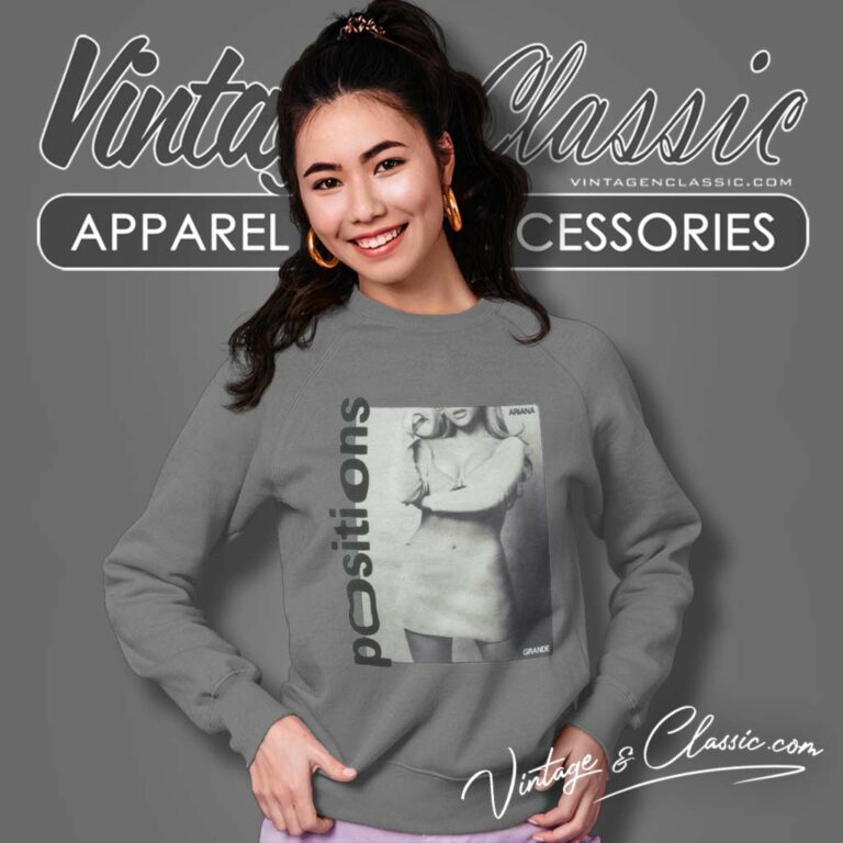 Ariana Grande Positions Album Sweatshirt Ariana Grande Positions Album Sweatshirt