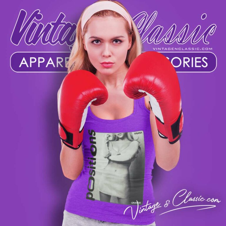 Ariana Grande Positions Album Tank Top Racerback Ariana Grande Positions Album Tank Top Racerback