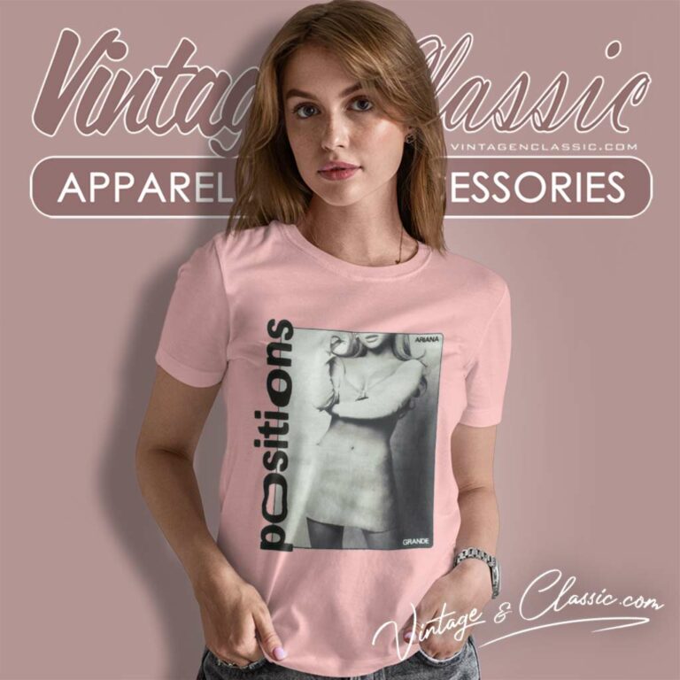 Ariana Grande Positions Album Women TShirt Ariana Grande Positions Album Women TShirt