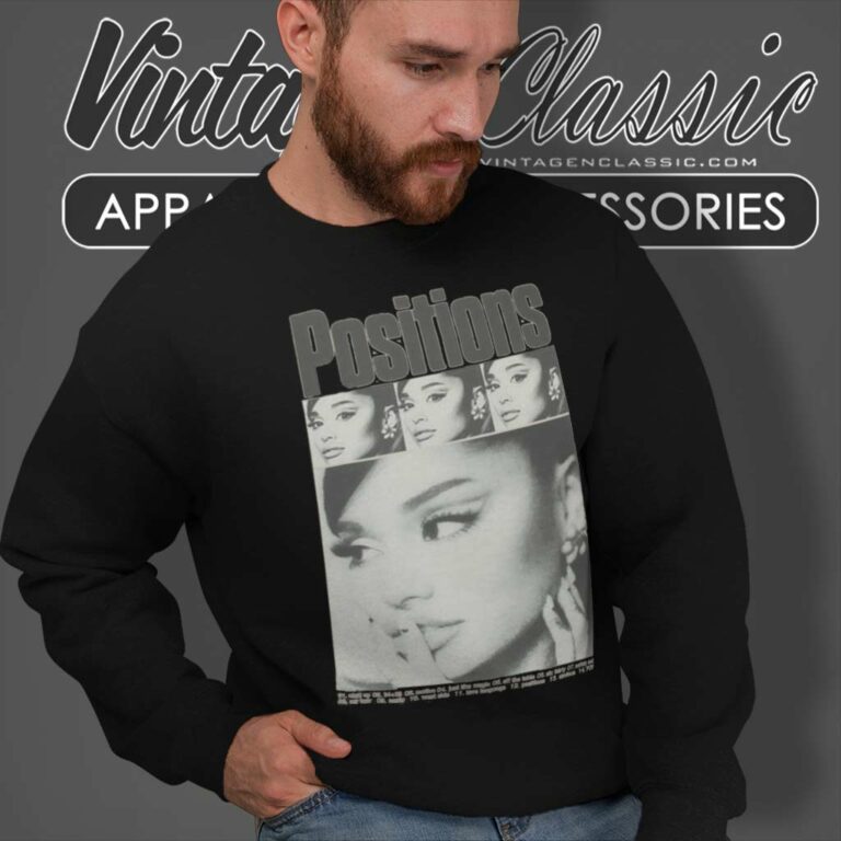 Ariana Grande Positions Rewind Sweatshirt 1 Ariana Grande Positions Rewind Sweatshirt 1