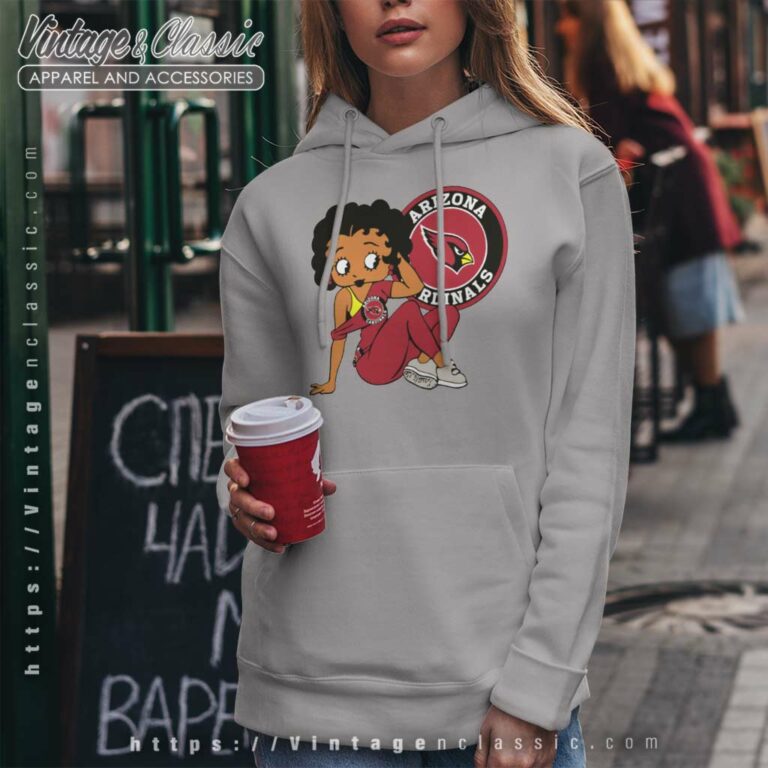 Arizona Cardinals Betty Boop Hoodie Arizona Cardinals Betty Boop Hoodie
