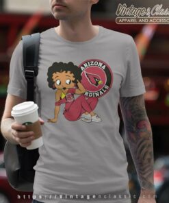 Arizona Cardinals Betty Boop T Shirt