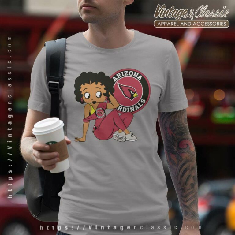 Arizona Cardinals Betty Boop T Shirt Arizona Cardinals Betty Boop T Shirt