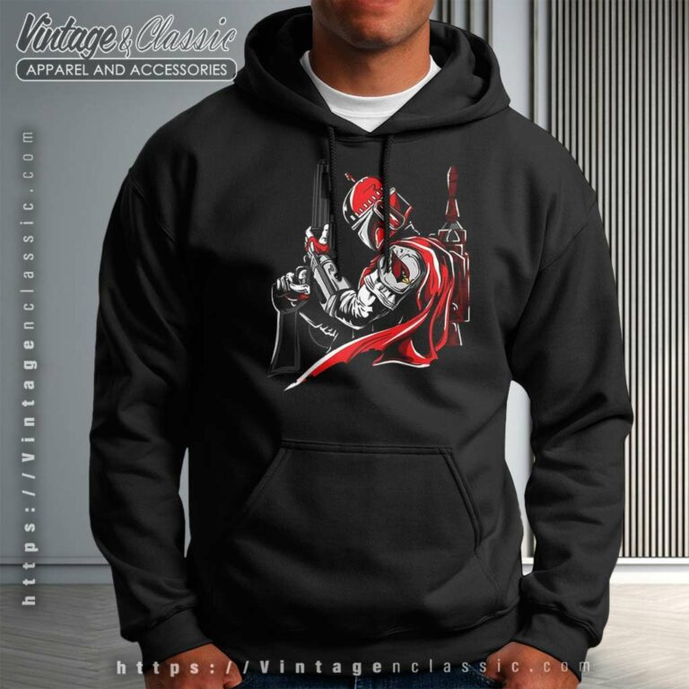 Arizona Cardinals Boba Fett Star Wars Hoodie Arizona Cardinals Boba Fett Star Wars Hoodie