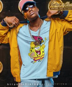 Arizona Cardinals Football Spongebob V Neck TShirt