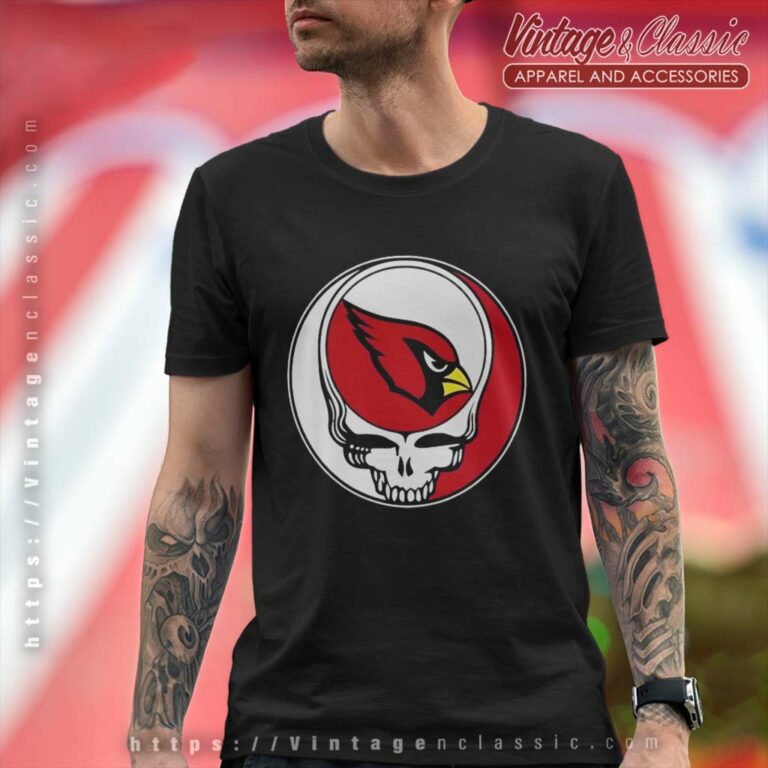 Arizona Cardinals Grateful Dead Steal Your Face T Shirt Arizona Cardinals Grateful Dead Steal Your Face T Shirt