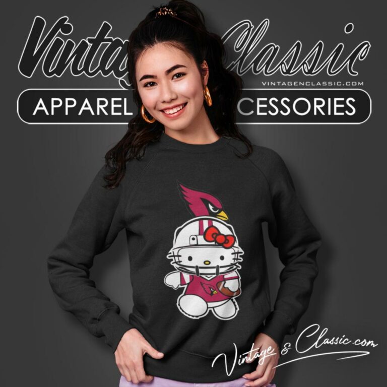 Arizona Cardinals Hello Kitty Sweatshirt Arizona Cardinals Hello Kitty Sweatshirt