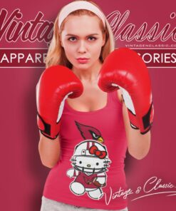 Arizona Cardinals Hello Kitty Tank Top Racerback