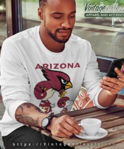Arizona Cardinals Lets Play Football Together Snoopy Shirt Sweatshirt