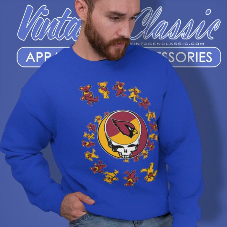 Arizona Cardinals Nfl Grateful Dancing Bears Sweatshirt Arizona Cardinals Nfl Grateful Dancing Bears Sweatshirt