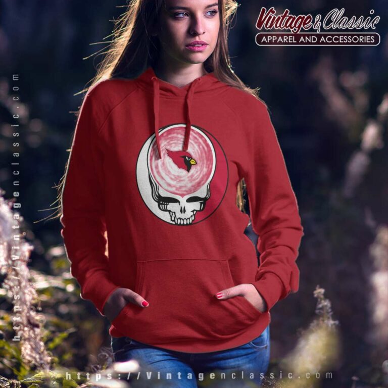 Arizona Cardinals Nfl Grateful Dead Logo Hoodie Arizona Cardinals Nfl Grateful Dead Logo Hoodie