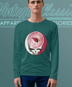 Arizona Cardinals Nfl Grateful Dead Logo Long Sleeve Tee