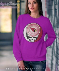 Arizona Cardinals Nfl Grateful Dead Logo Sweatshirt