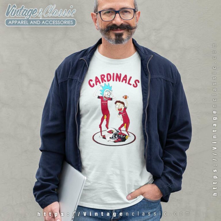 Arizona Cardinals Rick And Morty Dancing Long Sleeve Tee Arizona Cardinals Rick And Morty Dancing Long Sleeve Tee
