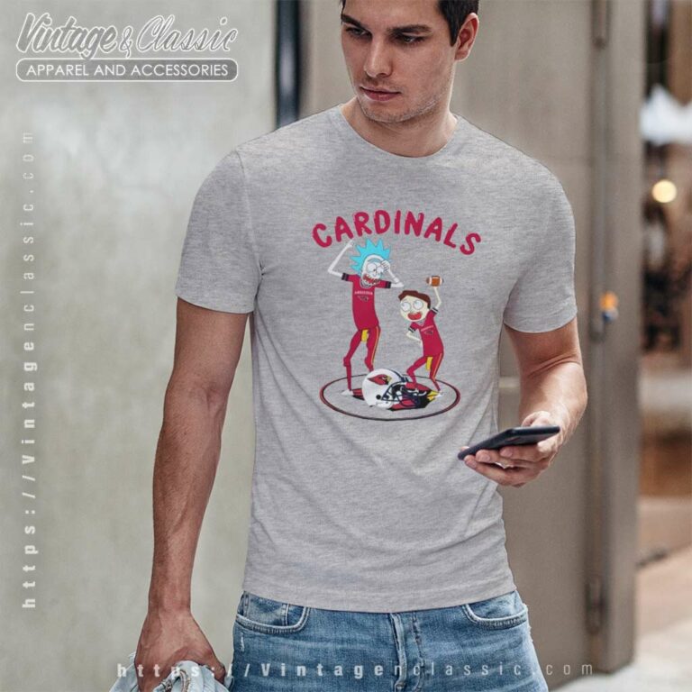 Arizona Cardinals Rick And Morty Dancing T Shirt Arizona Cardinals Rick And Morty Dancing T Shirt