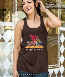 Arizona Cardinals Shirt Horror Movies You Cant Sit With Us 4 Arizona Cardinals Shirt Horror Movies You Cant Sit With Us Tank Top Racerback
