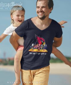 Arizona Cardinals Shirt Horror Movies You Cant Sit With Us 5 Arizona Cardinals Shirt Horror Movies You Cant Sit With Us V Neck TShirt