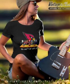 Arizona Cardinals Shirt Horror Movies You Cant Sit With Us 6 Arizona Cardinals Shirt Horror Movies You Cant Sit With Us Women TShirt