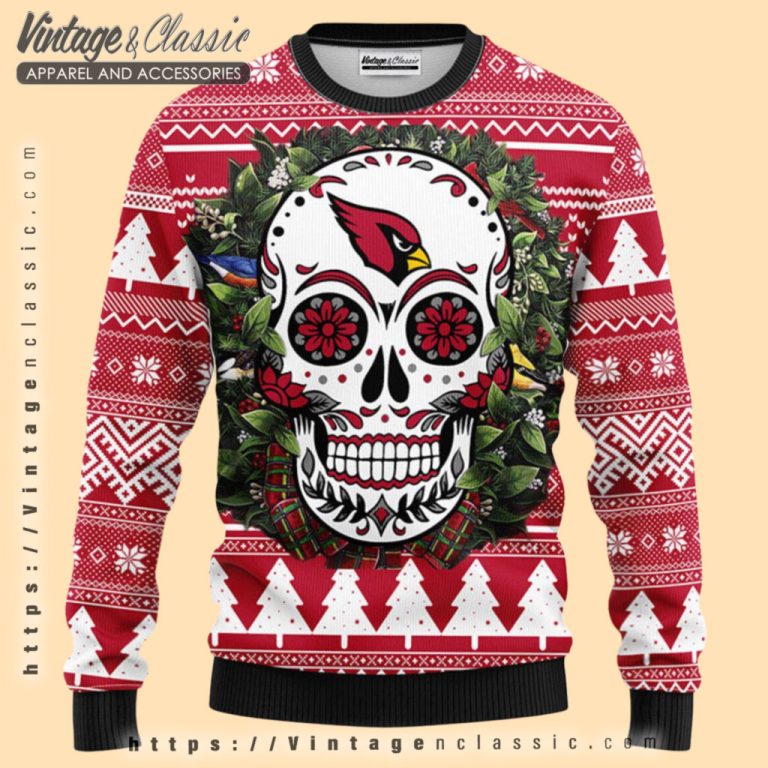 Arizona Cardinals Skull Ugly Christmas Sweater Ugly Christmas Sweater Arizona Cardinals Skull Ugly Christmas Sweater Ugly Christmas Sweater