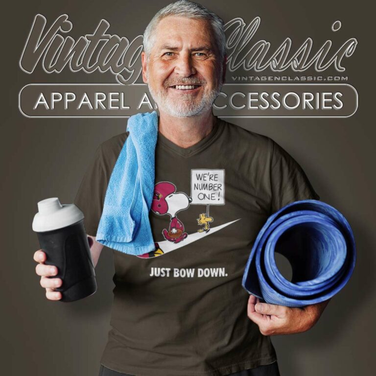 Arizona Cardinals Snoopy Are Number One Shirt Nike Just Bow Down V Neck TShirt Arizona Cardinals Snoopy Are Number One Shirt Nike Just Bow Down V Neck TShirt